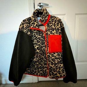 Sundae School Oversized Fleece - Tiger Mom Sz Small